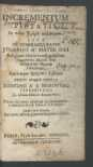 Incrementum pietatis in novo Joseph exhibitum, sive de Venerabili Patre Josepho a Matre Dei [...] breves aliquae notitae Rodulphi a S. Hieronymo Ferrariensis [...].