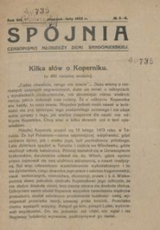 Spójnia, Rok VII/Rok VIII, 1923 r.