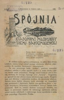 Spójnia, Rok X, 1929 r.