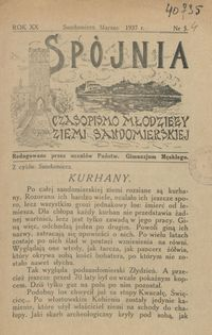 Sp&oacute;jnia, Rok XIX, 1936 r.