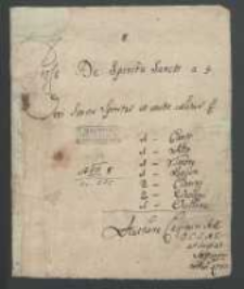 Veni Sancte Spiritus et emitte