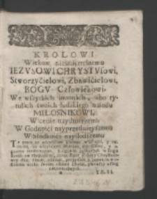 O Affekcie Y Miłosci ku Panu Iezusowi Księga Iedna / W. X. Iana Euzebiusza Nierembergiusza [...] Naprzod Po Hiszpańsku napisana ; potym na Francuski, Niderlański, Łaciński, a teraz na Polski Przez X. Theophila Rutkę Societatis Jesu Dla Pospolitego Dusz pobożnych pożytku Przetłumaczona Rokv Panskiego 1698.