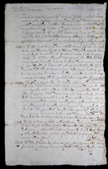 Akta tyczące się sum zapisanych na synagodze nowokorczyńskiej 1739-1788