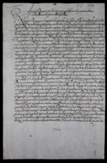 Akta dziesięcinne kanonii krzczonowskiej 1538-1701