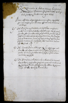 Akta sandomierskiej kapituły kolegiackiej 1568-1593 i 1648-1698