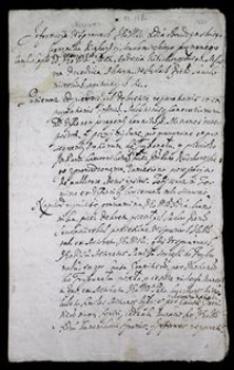 Akta dotyczące uposażenia kanonii 1660-1801