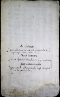 Summarium inscriptionum et iurium venerabilis capituli sandomiriensis 16-18 w.