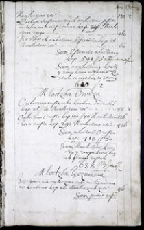 Dochody i wydatki kapituły 1641-1656