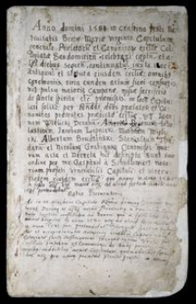 Akta odnoszące się do kolegiaty sandomierskiej 1581-1644