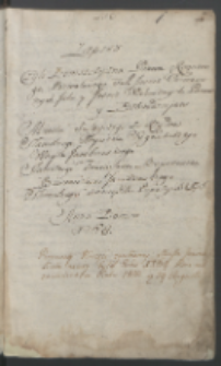 Janików, księga miasta 1768-1810