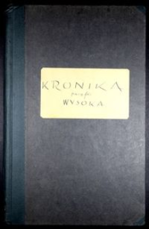 Kronika parafii Wysoka 1326-1945