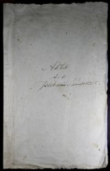 Akta parafii Samborzec 1716-1865