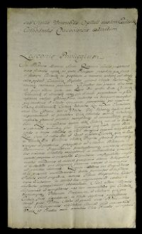 Akta kapituły kolegiackiej i katedralnej XIII-XV w. oraz 1608-1868 r.