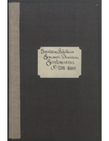 Wykaz pozycji katologowych dostępnych w Czytelni Biblioteki Diecezjalnej w Sandomierzu - numery inwentarzowe od 12 001 do 16 000