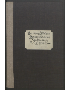 Wykaz pozycji katologowych dostępnych w Czytelni Biblioteki Diecezjalnej w Sandomierzu - numery inwentarzowe od 20 001 do 24 000