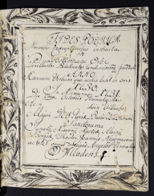 Fides Poetica Nervosis praeceptionibus instructa in Gostomiano Orbe [...] Promulgata [...]