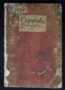 [Decreta Capituli Generalis Clericorum Regularium Pauperum Matris Dei Scholarum Piarum]