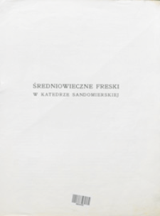 Średniowieczne freski w Katedrze Sandomierskiej.