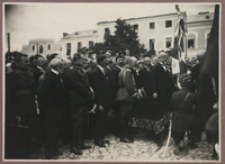 Pobyt prezydenta RP Stanisława Wojciechowskiego w Sandomierzu.